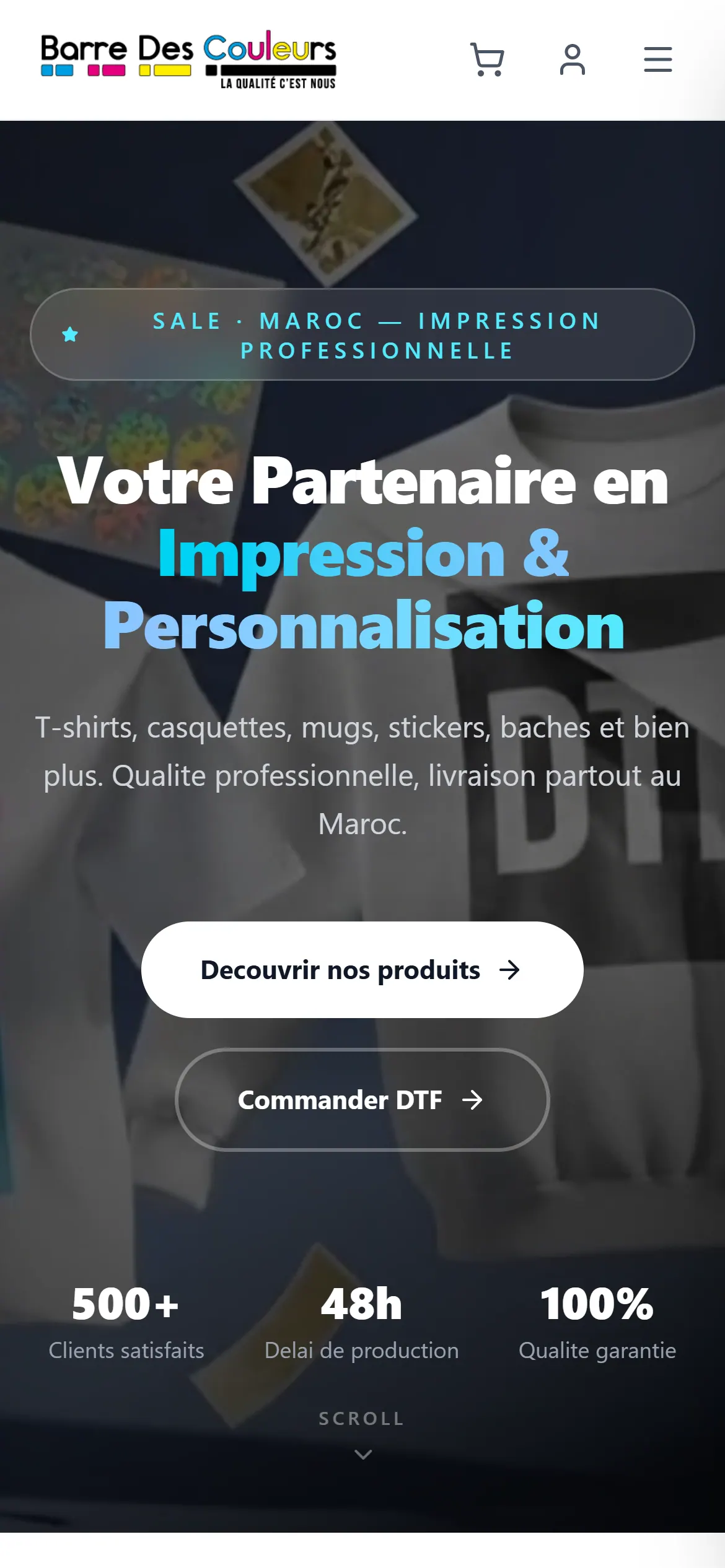 BDC — Barre des Couleurs — Mobile home
