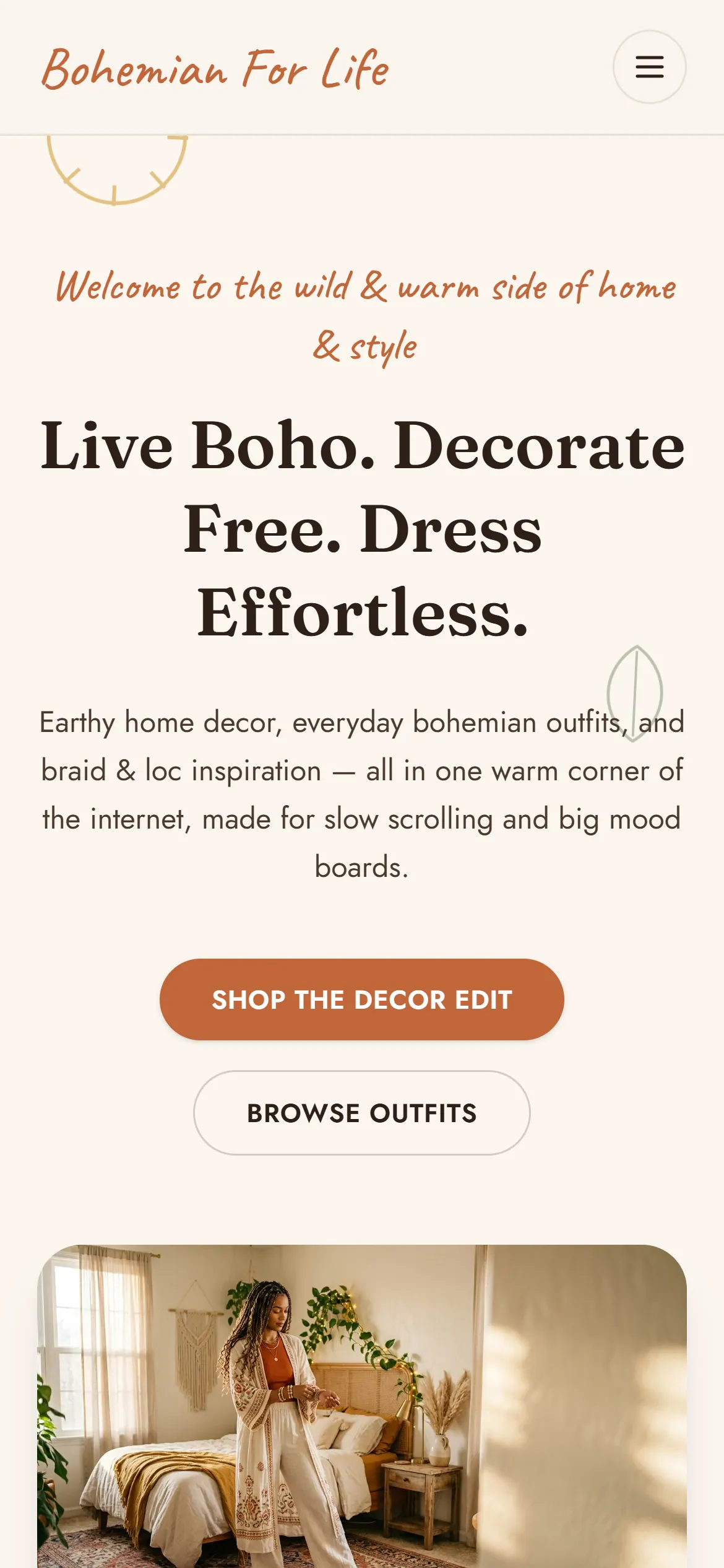 Bohemian For Life — Mobile home