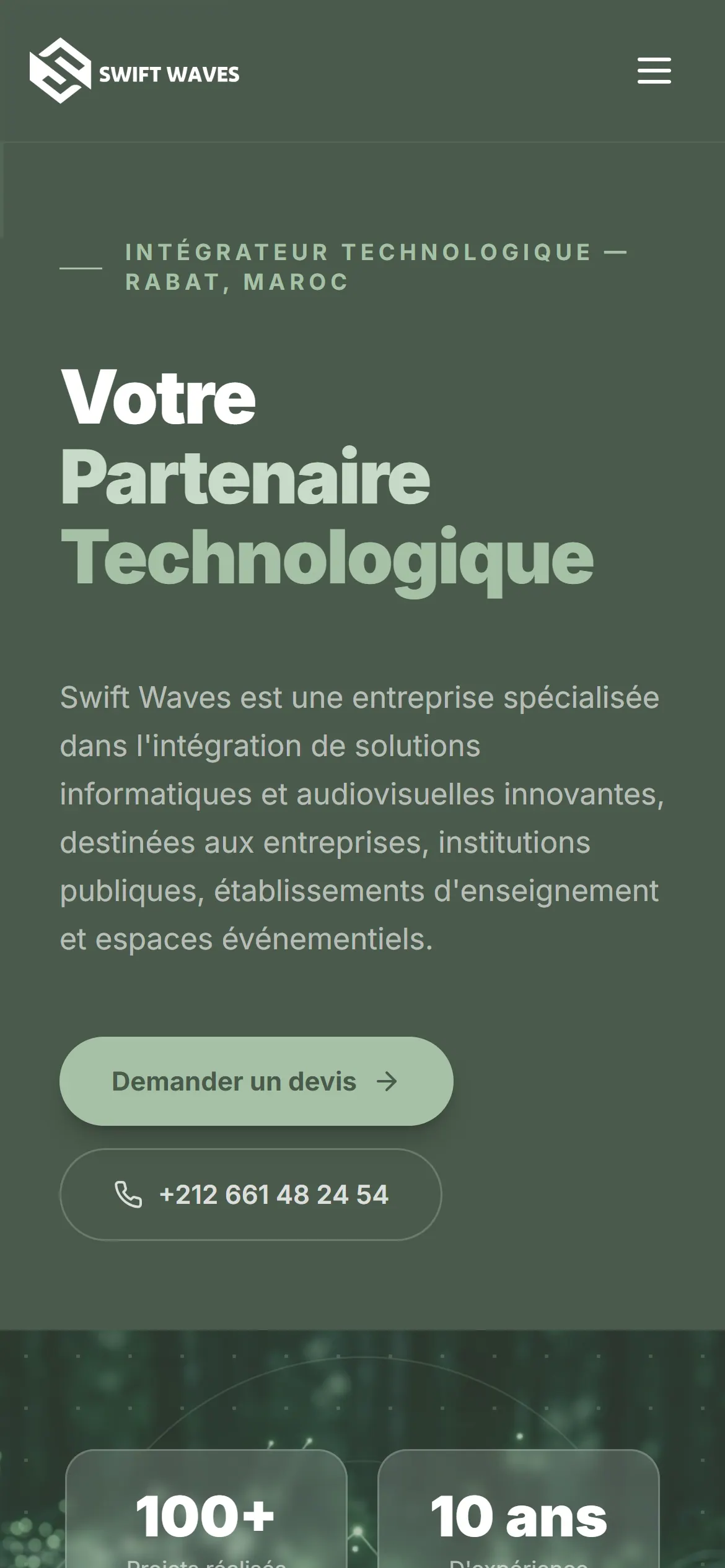 Swift Waves — Mobile home